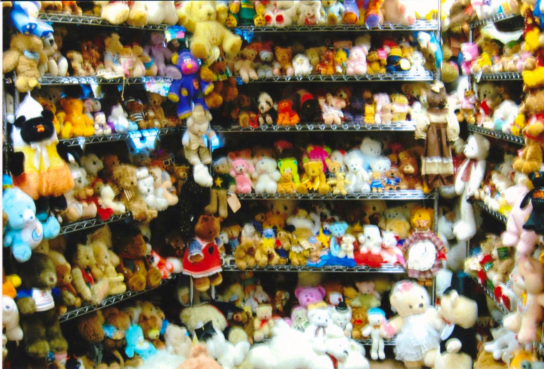 collecting teddy bears