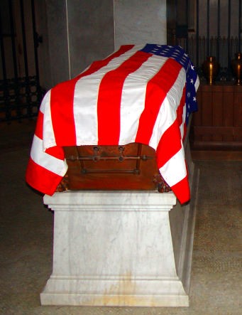 flag coffin